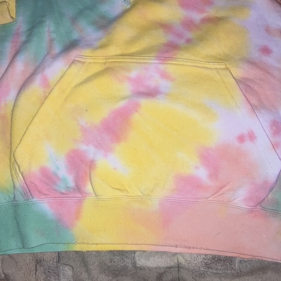 NWT Playboy Oversized Distressed Hoodie - Picture 6 of 11